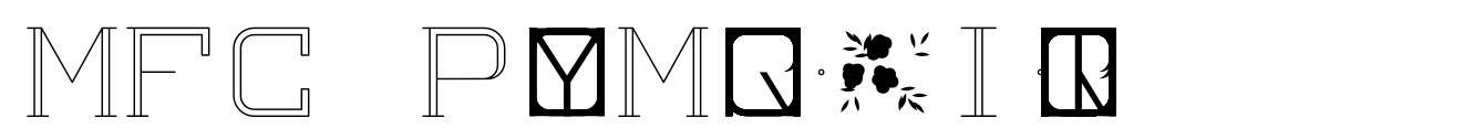 MFC Peony Monogram (250 Impressions) image